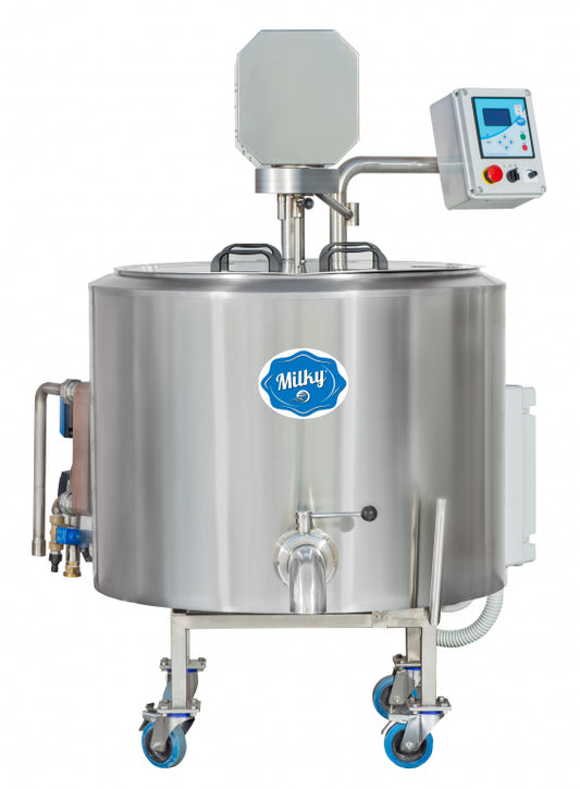 Milk Pasteurizer, Cheese, and Yogurt Kettle FJ 300 OTF (open system, 400V)