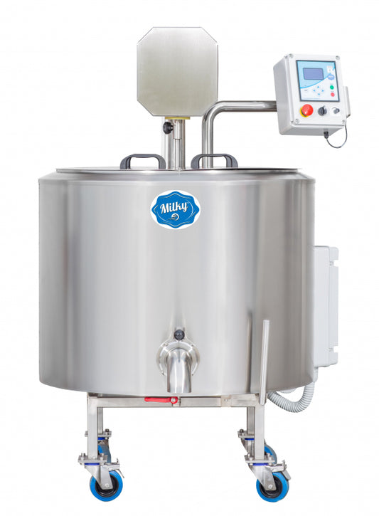 Milk Pasteurizer, Cheese, and Yogurt Kettle FJ 200 OTF (open system, 400V)