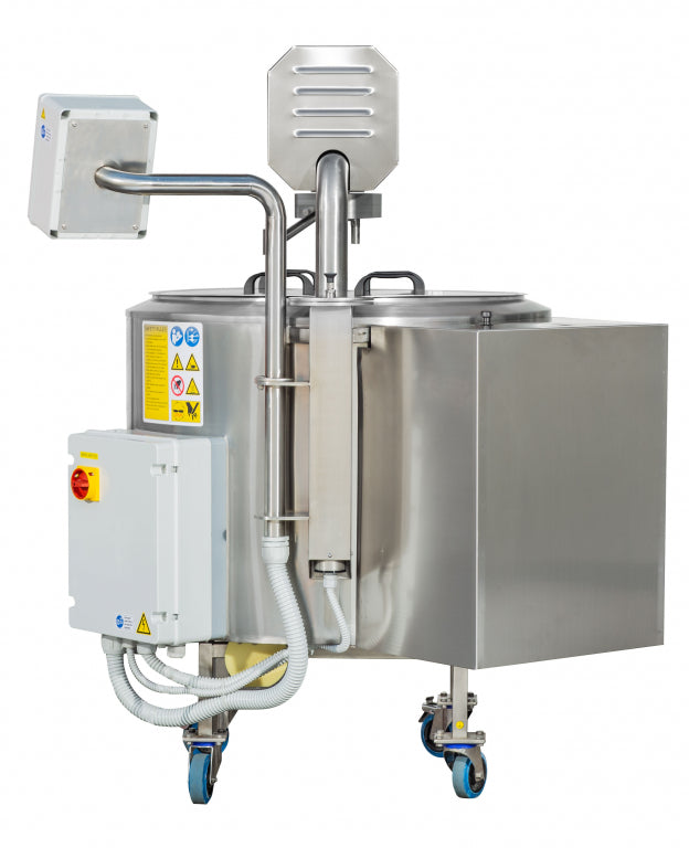 Milk Pasteurizer, Cheese, and Yogurt Kettle FJ 200 CTF (closed system, 400V)