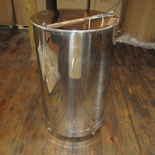 75 gallon vertical wash vat with lid
