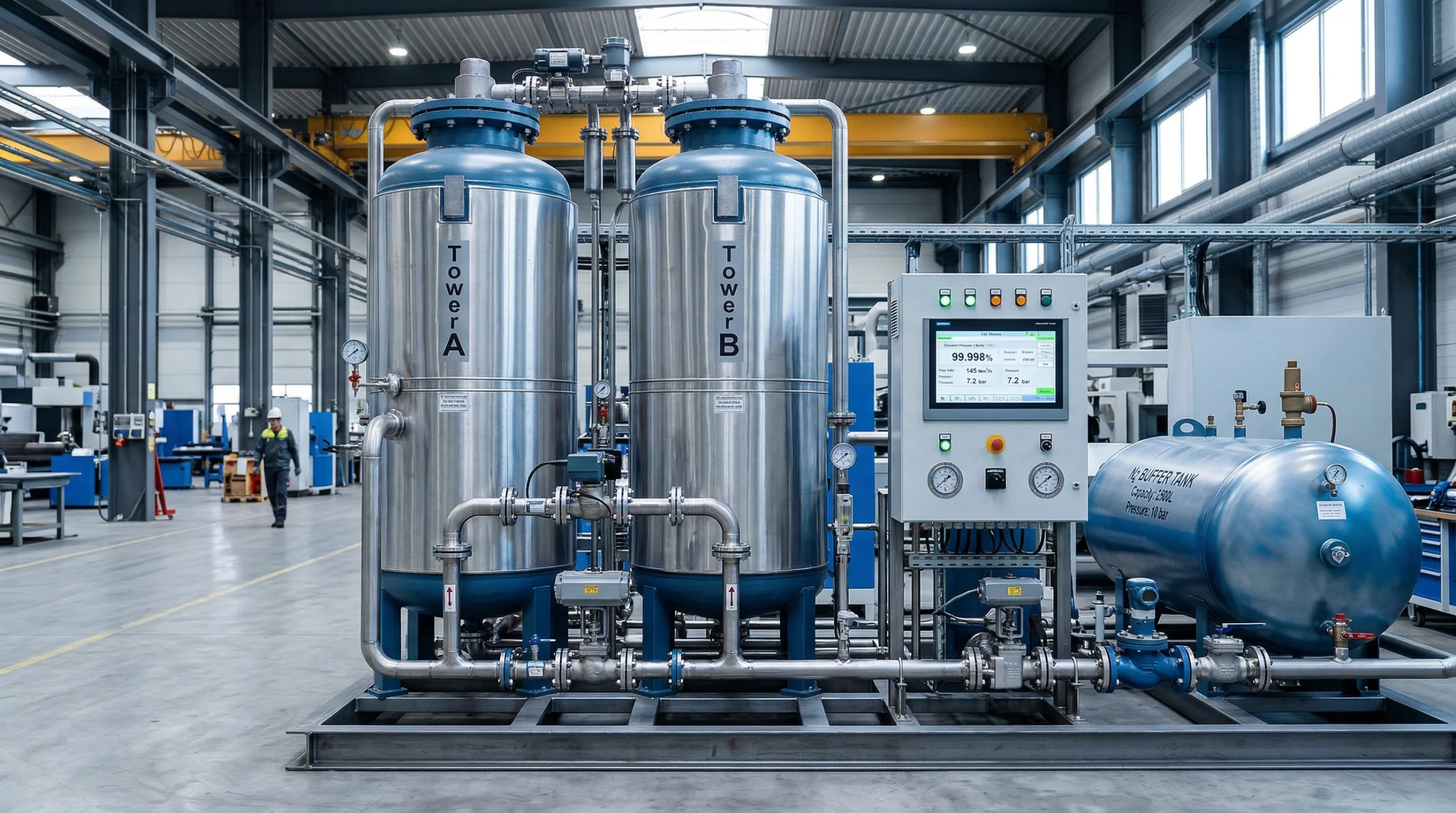 Générateur d’Azote Sur Site : Produisez Votre Azote et Éliminez les Bouteilles